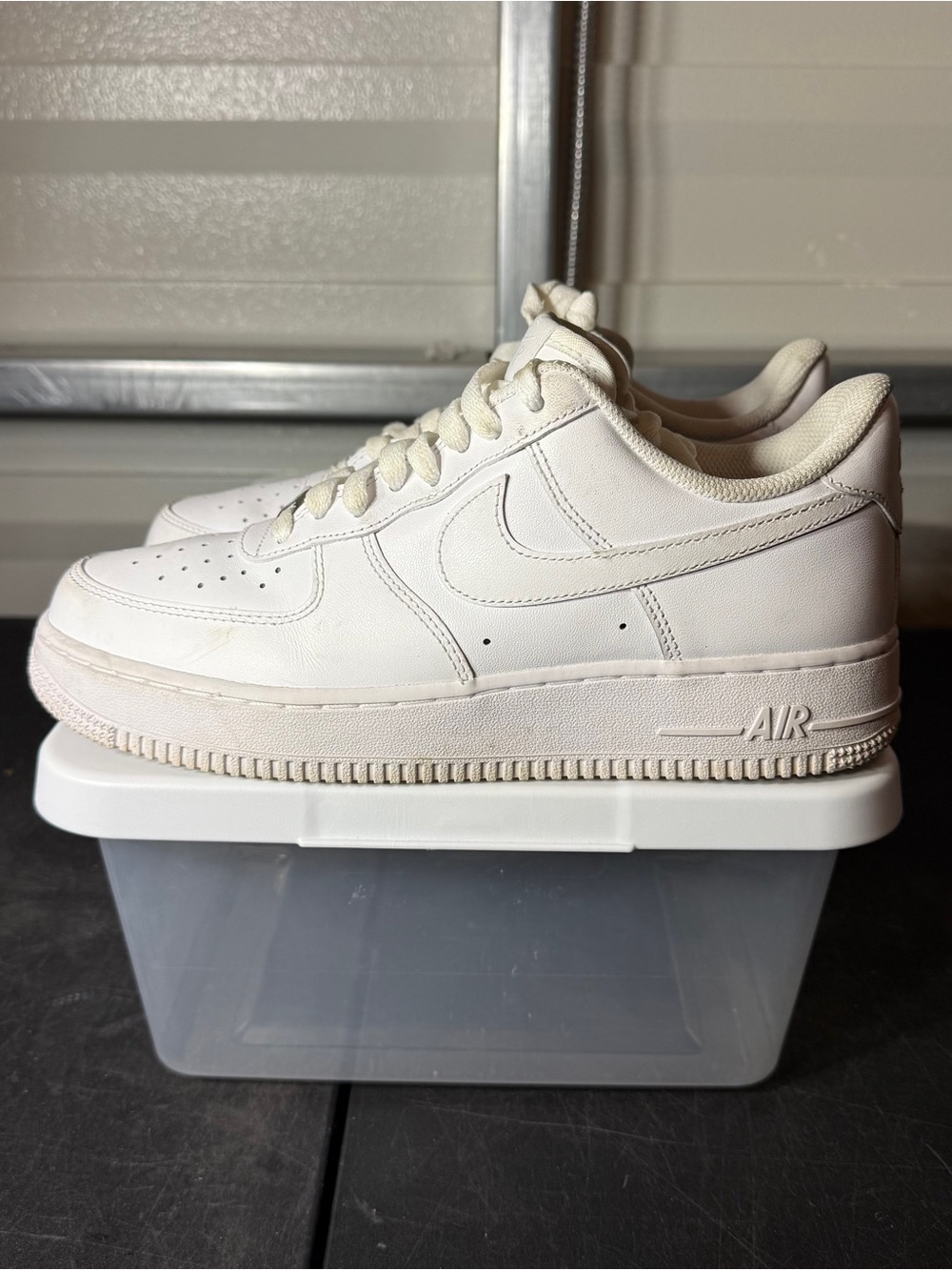 Size 8 - Nike Air Force 1 Low White Leather CW2288-111